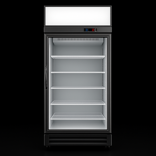 1 Glass Door Fridge